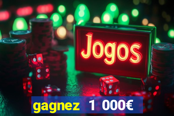 gagnez 1 000€ sur jow