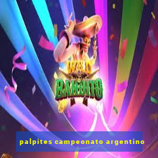 palpites campeonato argentino