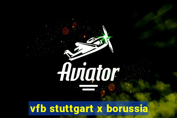 vfb stuttgart x borussia