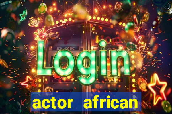 actor african american male