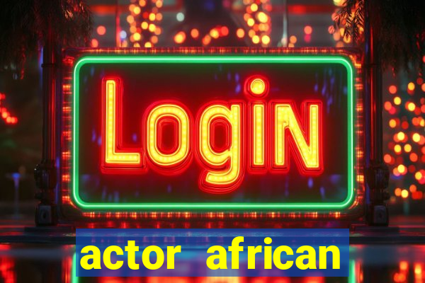 actor african american male