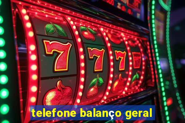 telefone balanço geral