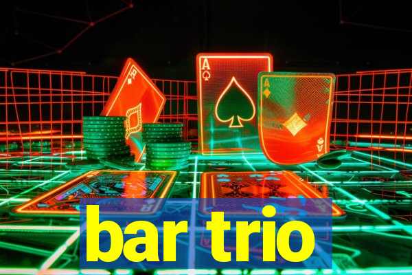 bar trio