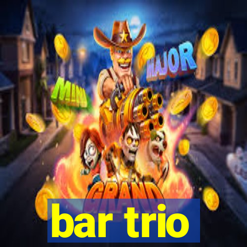 bar trio