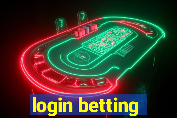 login betting