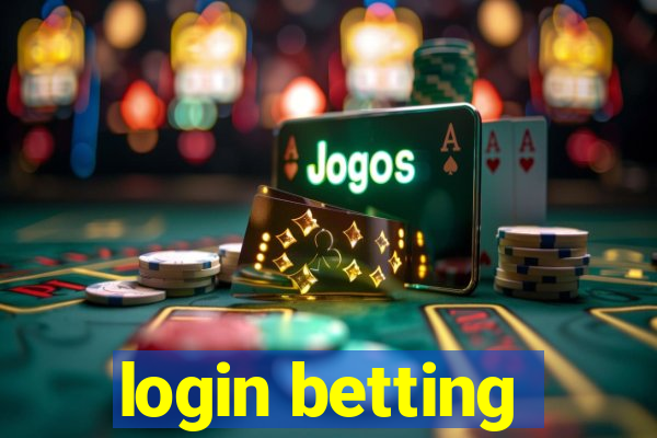 login betting