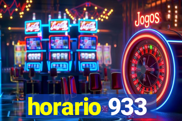 horario 933