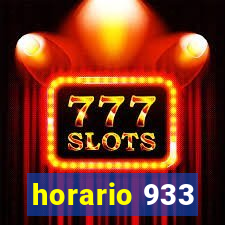 horario 933