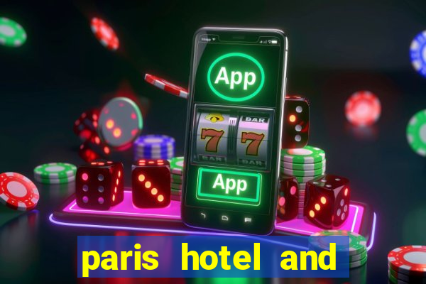 paris hotel and casino restaurants