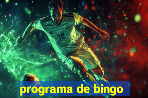 programa de bingo