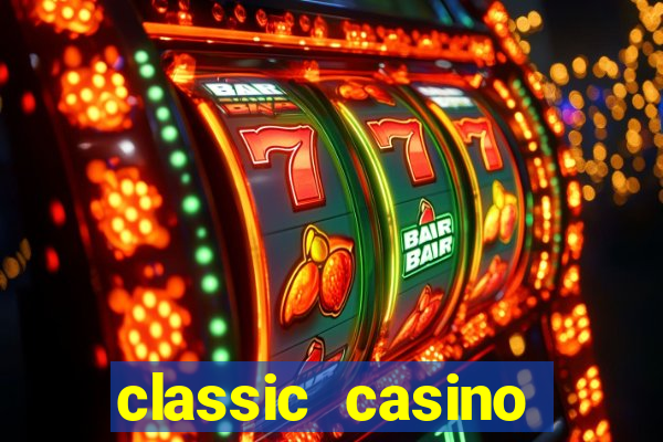 classic casino login page