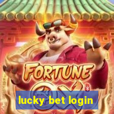 lucky bet login