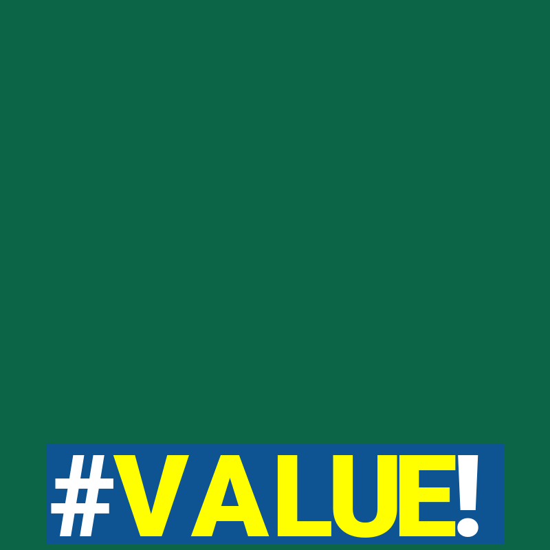 #VALUE!