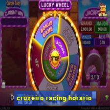 cruzeiro racing horario