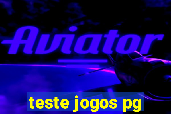 teste jogos pg