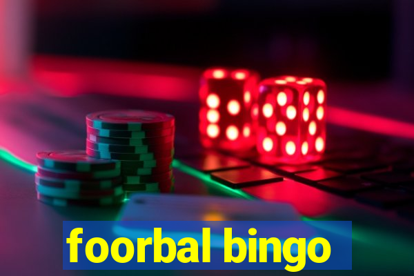 foorbal bingo