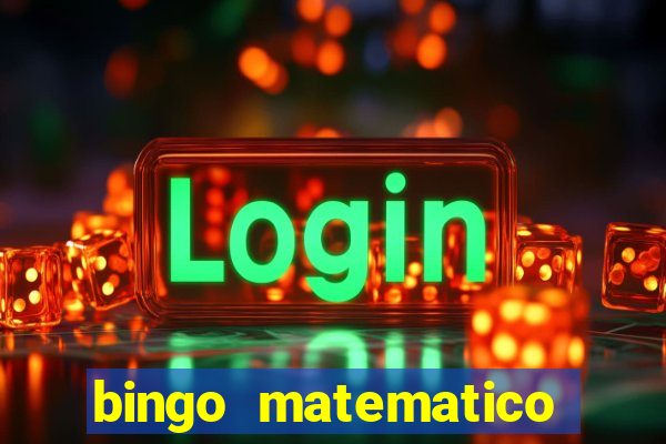 bingo matematico para ensino medio