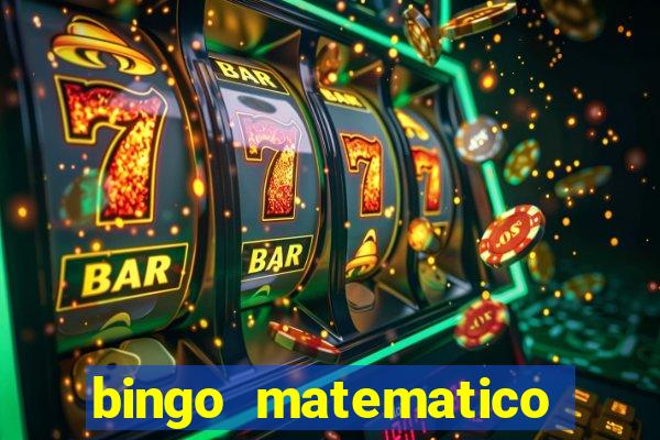 bingo matematico para ensino medio