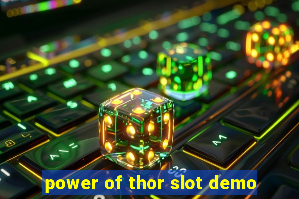 power of thor slot demo