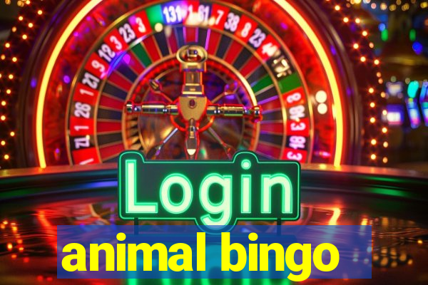 animal bingo