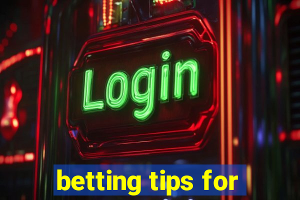 betting tips for