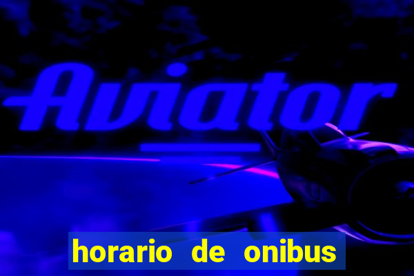 horario de onibus vila nova imbituba