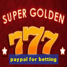 paypal for betting