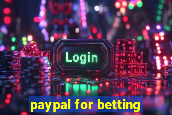 paypal for betting