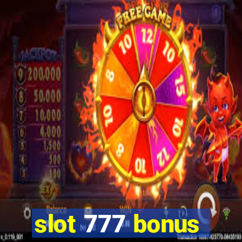 slot 777 bonus