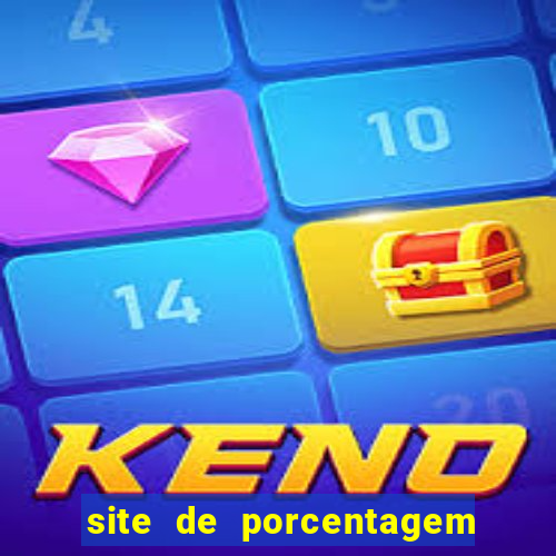 site de porcentagem slots pg