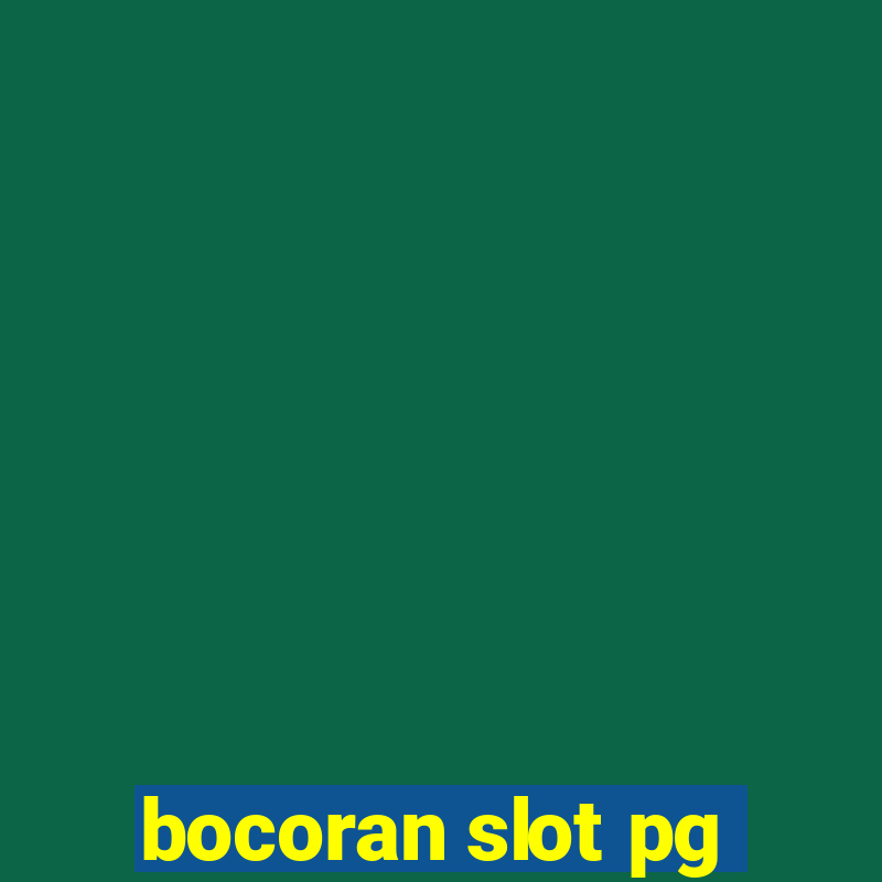 bocoran slot pg