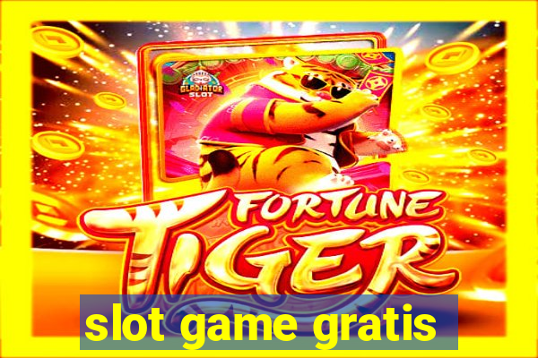 slot game gratis