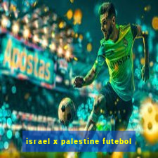 israel x palestine futebol