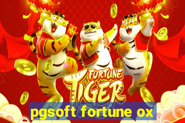 pgsoft fortune ox