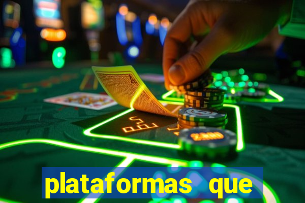 plataformas que d谩 b么nus