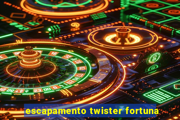 escapamento twister fortuna