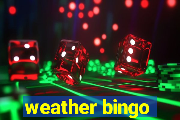 weather bingo