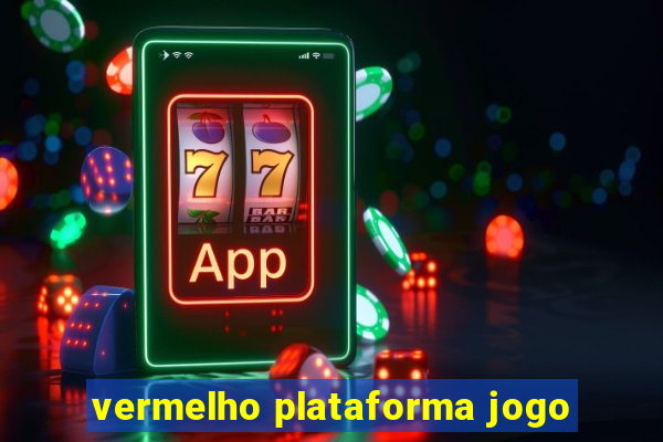 vermelho plataforma jogo