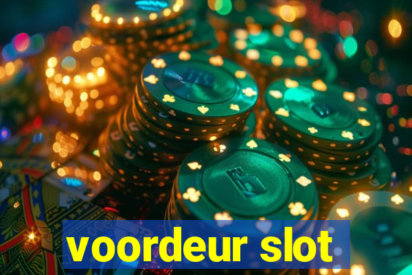 voordeur slot