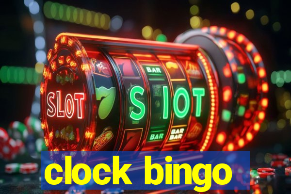 clock bingo