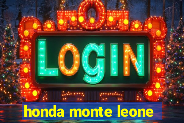 honda monte leone