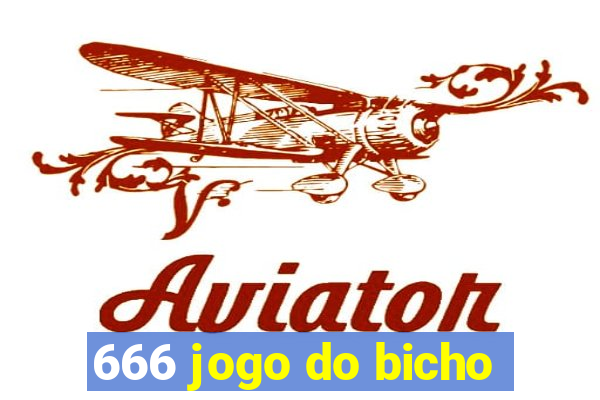 666 jogo do bicho