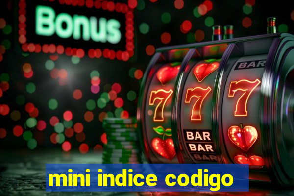 mini indice codigo