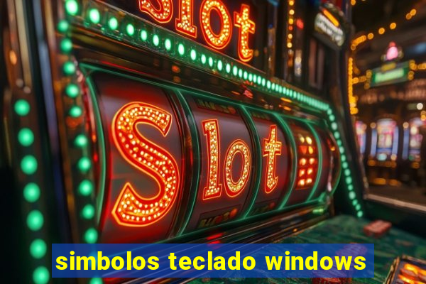 simbolos teclado windows