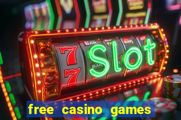 free casino games online slot machine