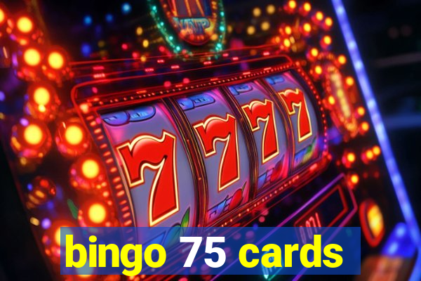 bingo 75 cards