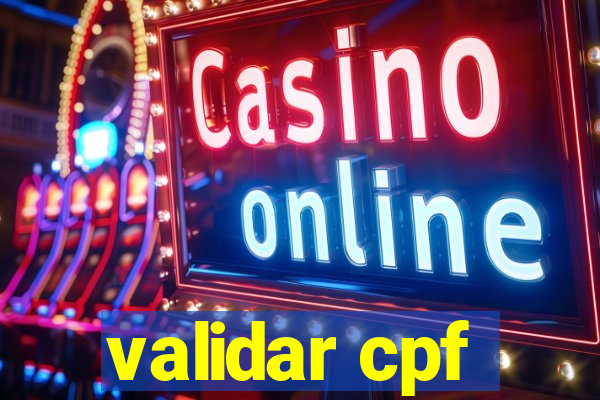 validar cpf