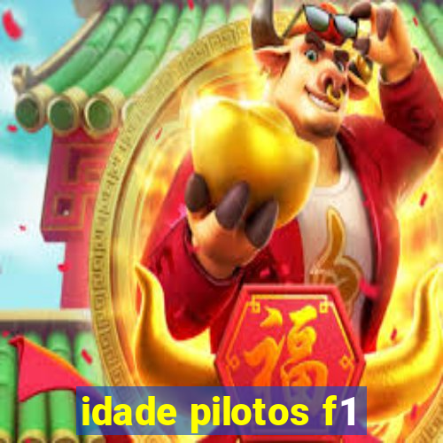 idade pilotos f1