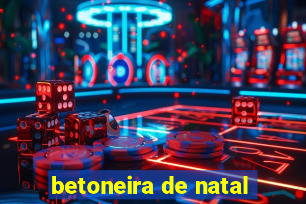 betoneira de natal