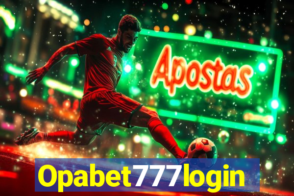 Opabet777login